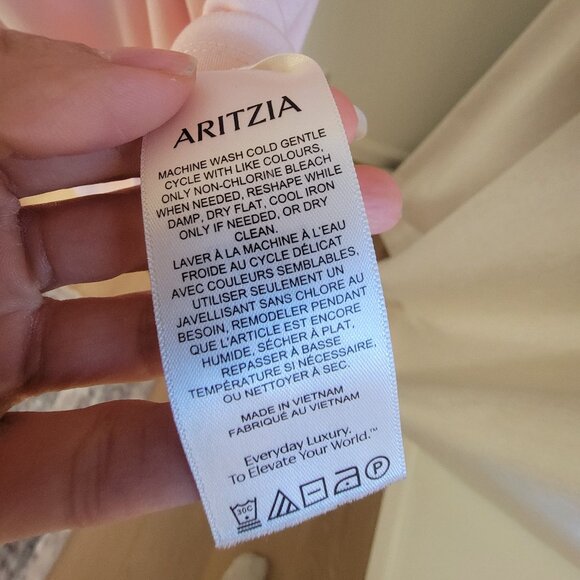 ARITZIA Wilfred GoodLux Bloom Top XS - Picture 5 of 8